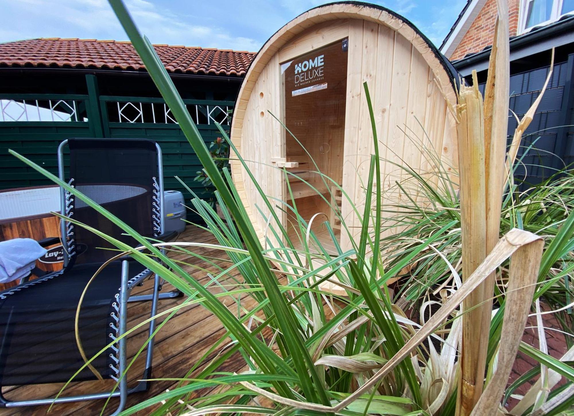 Ferien Im Wangerland Ferienwohnung Leuchtturm Minsen Schillig Hund Pool Sauna Norderaltendeich Buitenkant foto